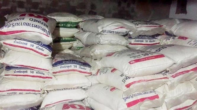 An Giang: Phát hiện 5 tấn đường cát nhập lậu tại kho hàng biên giới ảnh 1