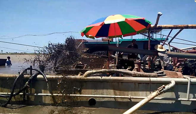 Nam Định: Bất thường hoạt động khai thác cát theo kiểu “trả góp” ảnh 2