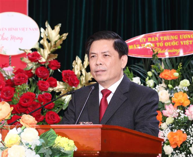 Bí thư Đảng ủy Khối các cơ quan Trung ương Nguyễn Văn Thể phát biểu tại hội nghị. (Ảnh: Phương Hoa/TTXVN) Ông Nguyễn Văn Thể giữ chức Bí thư Đảng ủy Khối các cơ quan Trung ương ảnh 1