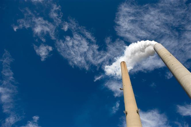 (Ảnh minh họa: AFP/TTXVN) EU chính thức "bật đèn xanh" đối với cải cách thị trường carbon ảnh 1
