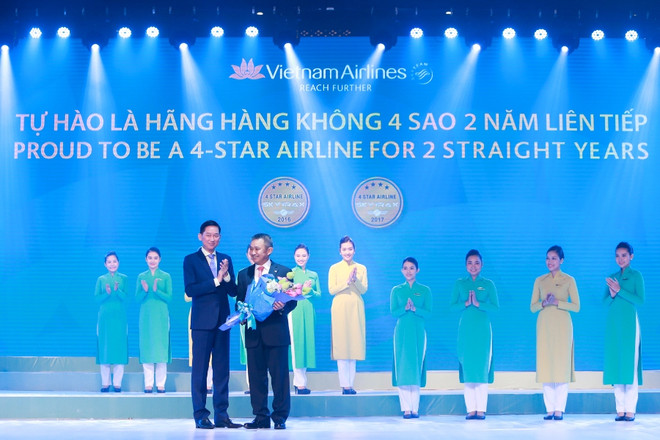 ‘Ông lớn' Vietnam Airlines tiếp tục ngự trị hãng hàng không 4 sao ảnh 1