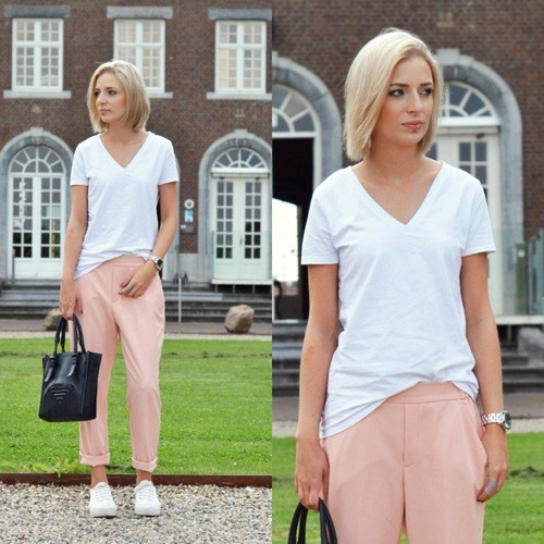 Đón Thu với những cách phối đồ bằng gam hồng nữ tính ảnh 8