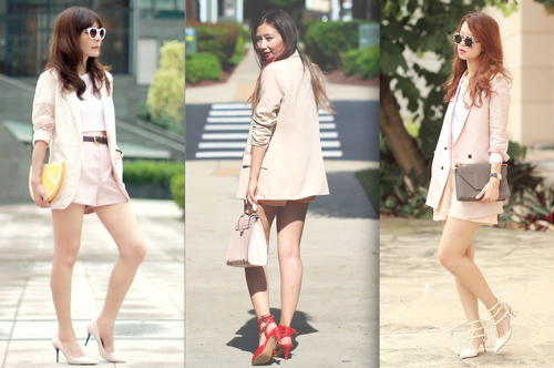 Đón Thu với những cách phối đồ bằng gam hồng nữ tính ảnh 6