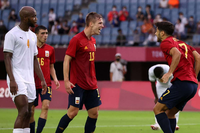 U23 Tây Ban Nha vào bán kết sau 120 phút thi đấu. (Nguồn: Getty Images) Xác định xong 2 cặp bán kết môn bóng đá nam Olympic Tokyo 2020 ảnh 1