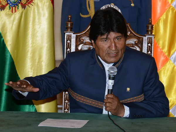 Tổng thống Bolivia Evo Morales. (Nguồn: AFP/TTXVN) Quốc gia nghèo nhất Nam Mỹ muốn sản xuất điện hạt nhân ảnh 1