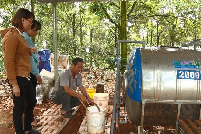 Ứng dụng tưới '3 trong 1' trên cây sầu riêng cho hiệu quả cao ảnh 1