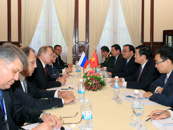 Chùm ảnh hội đàm nguyên thủ Việt Nam-Liên bang Nga ảnh 4