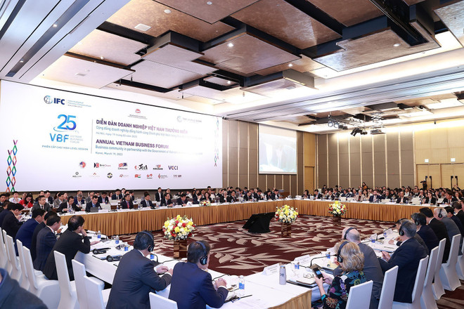 VBF 2023: Chính phủ, doanh nghiệp đồng hành thúc đẩy Tăng trưởng Xanh ảnh 2