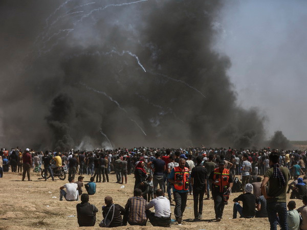 Em bé Palestine 8 tháng tuổi chết vì hơi cay của binh lính Israel ảnh 1