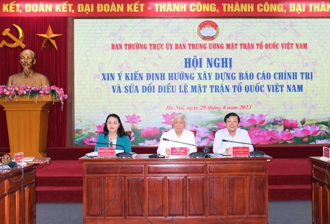 Nâng cao chất lượng đội ngũ cán bộ Mặt trận trong nhiệm kỳ mới ảnh 1