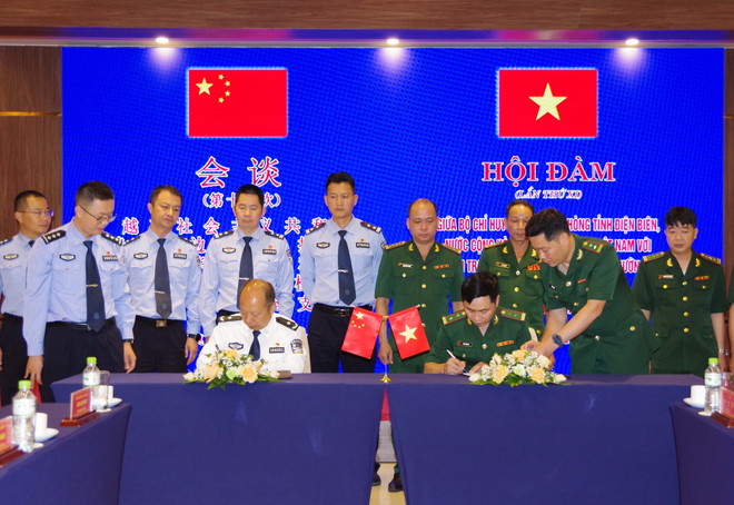 Việt Nam-Trung Quốc hợp tác kiểm soát, quản lý biên giới, cửa khẩu ảnh 2