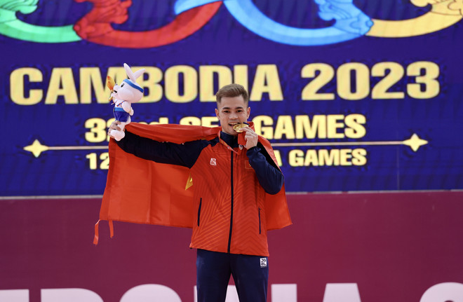 Bảng tổng sắp huy chương SEA Games ngày 13/5: Việt Nam cán mốc 80 HCV ảnh 1