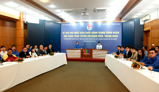 Bí thư Trung ương Đoàn đối thoại trực tuyến với thanh niên ảnh 1