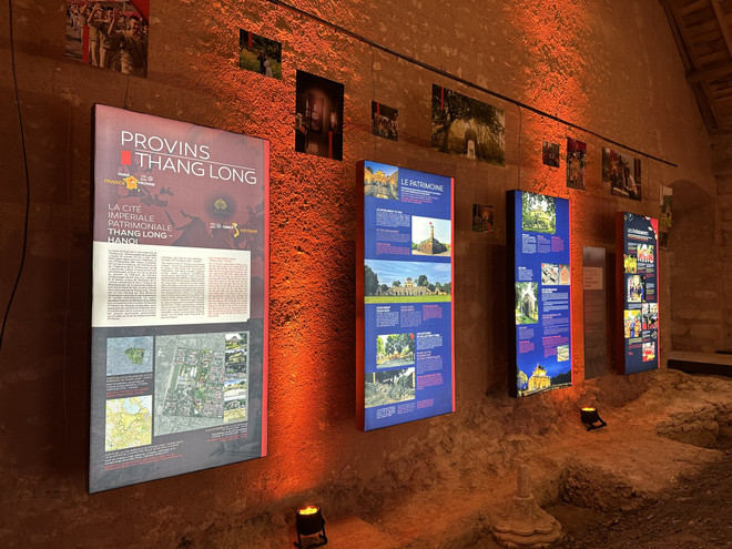 Quảng bá di sản Hoàng thành Thăng Long tại Provins của Pháp ảnh 3