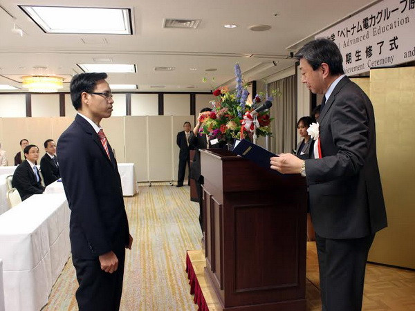 15 người đầu tiên tốt nghiệp khóa đào tạo Dự án hạt nhân Ninh Thuận 2 ảnh 1