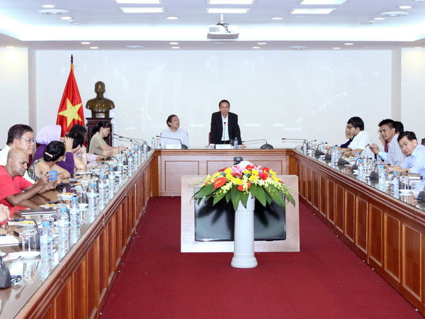 Tổng Giám đốc TTXVN tiếp đoàn đại biểu Mạng thông tin châu Á ảnh 1
