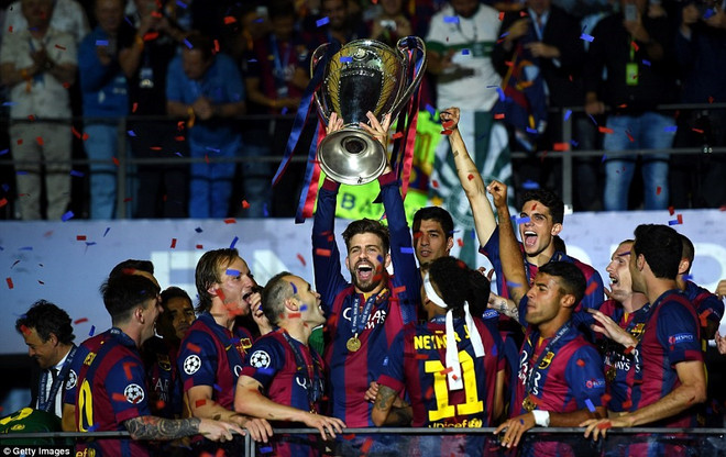 Barcelona lập nên kỳ tích sau chức vô địch Champions League ảnh 1