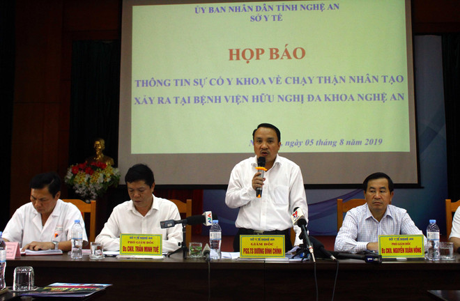 Sự cố chạy thận nhân tạo ở Nghệ An: Hệ thống dẫn nước không đảm bảo ảnh 1