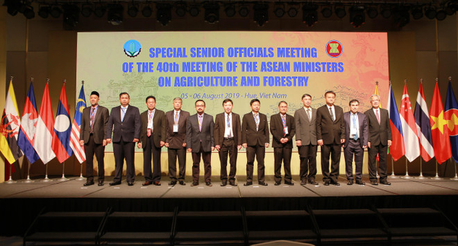 Khai mạc Hội nghị quan chức cấp cao Nông Lâm nghiệp ASEAN ảnh 1