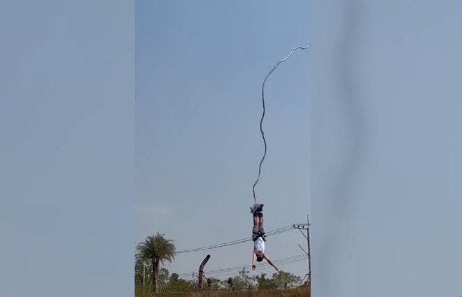 Thái Lan: Du khách nước ngoài thoát chết khi nhảy bungee bị đứt dây ảnh 1