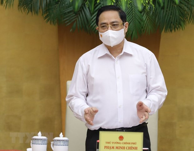 Thủ tướng Phạm Minh Chính. (Ảnh: Văn Điệp/TTXVN) Thủ tướng: Thực hiện nghiêm kỷ luật, kỷ cương về xây dựng pháp luật ảnh 1
