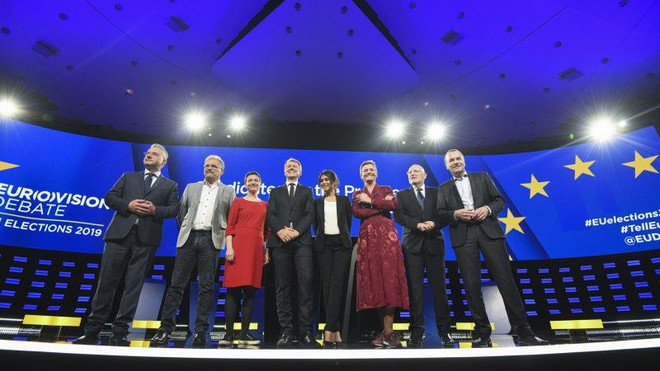 Các ứng cử viên Chủ tịch Ủy ban châu Âu tranh luận trực tiếp ảnh 1