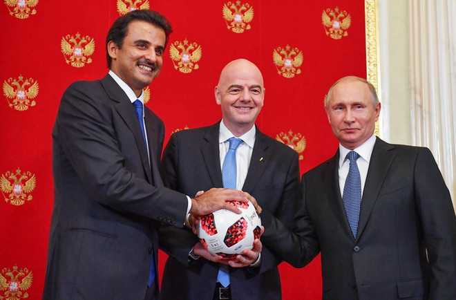 Nga long trọng trao quyền đăng cai World Cup 2022 cho Qatar ảnh 1