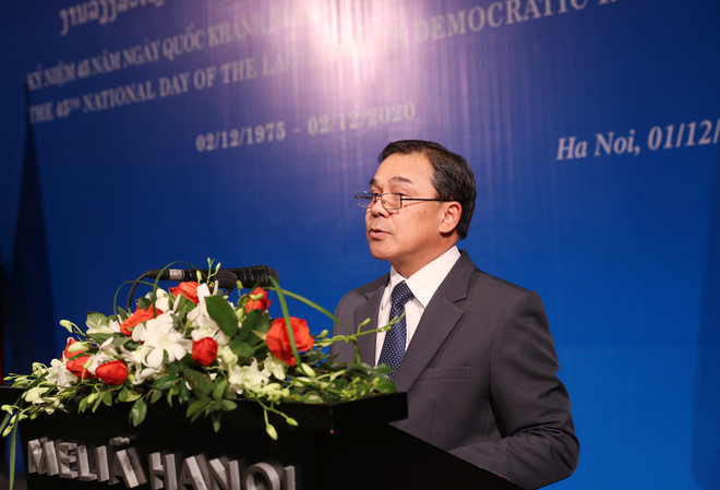 Chiêu đãi nhân kỷ niệm 45 năm Quốc khánh CHDCND Lào ảnh 1