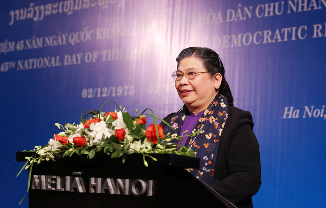 Chiêu đãi nhân kỷ niệm 45 năm Quốc khánh CHDCND Lào ảnh 2