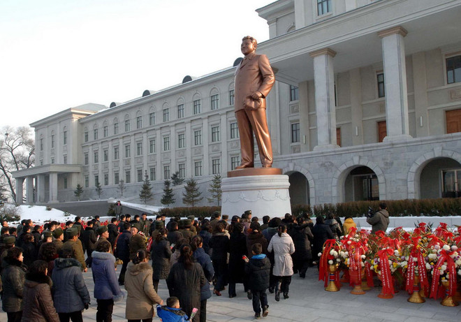 Triều Tiên kỷ niệm 3 năm ngày mất nhà lãnh đạo Kim Jong-il ảnh 1