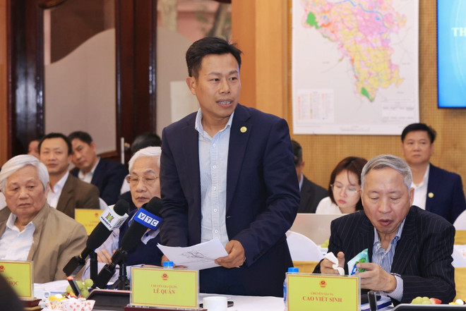 Phiên họp thẩm định Quy hoạch Thủ đô Hà Nội thời kỳ 2021-2030, tầm nhìn đến năm 2050, ngày 23/2. (Ảnh: Vietnam+) z5185922906148_ae156fe1d611dc89941e7887be5a7fe4.jpg