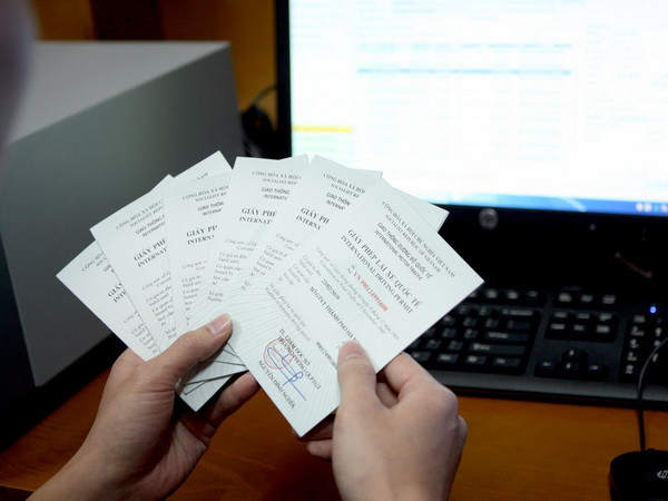 Chính thức khai trương dịch vụ cấp giấy phép lái xe quốc tế qua mạng ảnh 1