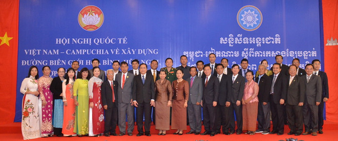 Việt Nam-Campuchia cam kết xây dựng đường biên giới hòa bình ảnh 2