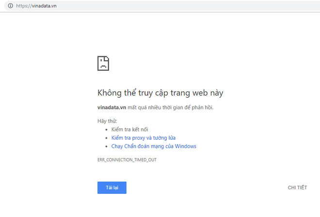 VNG chính thức lên tiếng việc hàng loạt website gặp sự cố ảnh 1