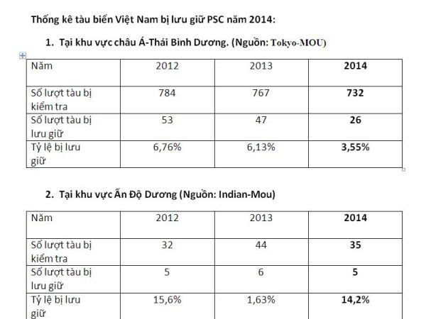 Tàu biển Việt Nam bị lưu giữ nhiều nhất ở cảng Trung Quốc ảnh 2