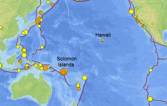 (Nguồn: bigislandnow.com) Động đất mạnh 6,7 độ richter ngoài khơi quần đảo Solomon ảnh 1