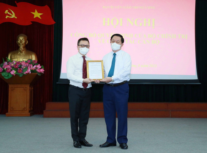 Ông Lê Quốc Minh được bổ nhiệm làm Phó Trưởng Ban Tuyên giáo TW ảnh 2