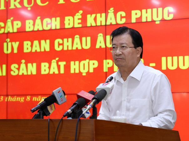 Triển khai các giải pháp cấp bách nhằm tháo gỡ “thẻ vàng” cho thủy sản ảnh 1