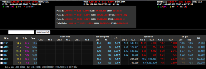 Nhà đầu tư bán tháo, chứng khoán họ 'FLC' giảm sàn hàng loạt ảnh 1