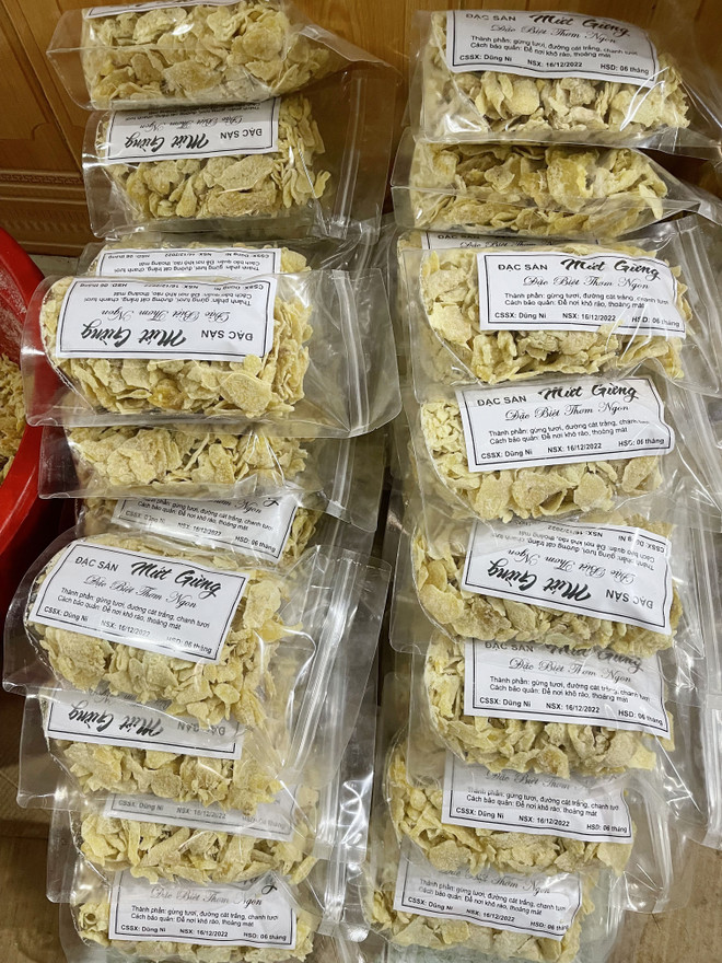 Quảng Trị: Làng nghề mứt gừng Mỹ Chánh tất bật vào vụ Tết ảnh 3