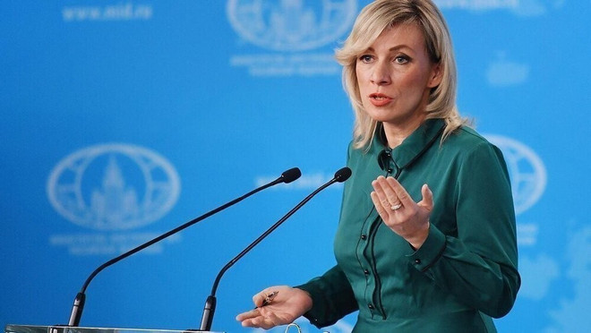 Người phát ngôn Bộ Ngoại giao Nga Maria Zakharova. (Ảnh: Tehran Times/TTXVN) Biện pháp trừng phạt Nga của EU gây tổn hại an ninh, kinh tế toàn cầu ảnh 1