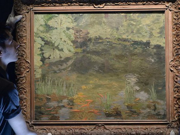 Bức tranh của cố Thủ tướng Churchill được bán giá cao kỷ lục ảnh 1