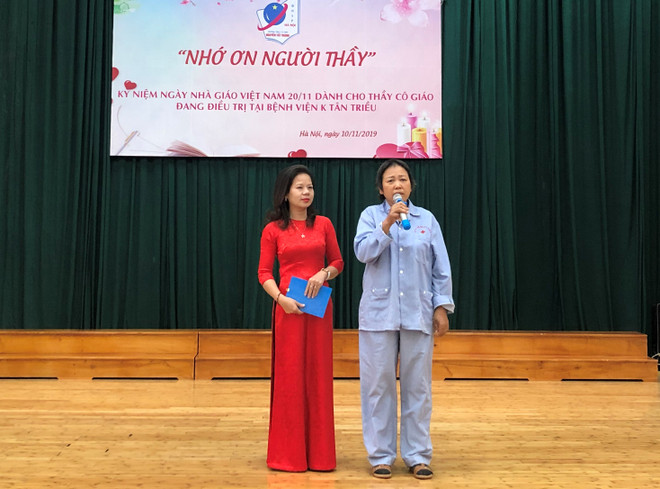 Tri ân các thầy cô giáo đang điều trị bệnh ung thư tại Bệnh viện K ảnh 3
