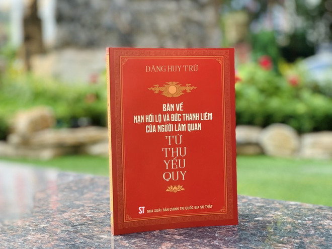 Ra mắt sách bàn về nạn hối lộ và đức thanh liêm của người làm quan ảnh 1