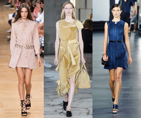 Xu hướng thời trang da lộn trở lại trong những ngày chớm Thu ảnh 2