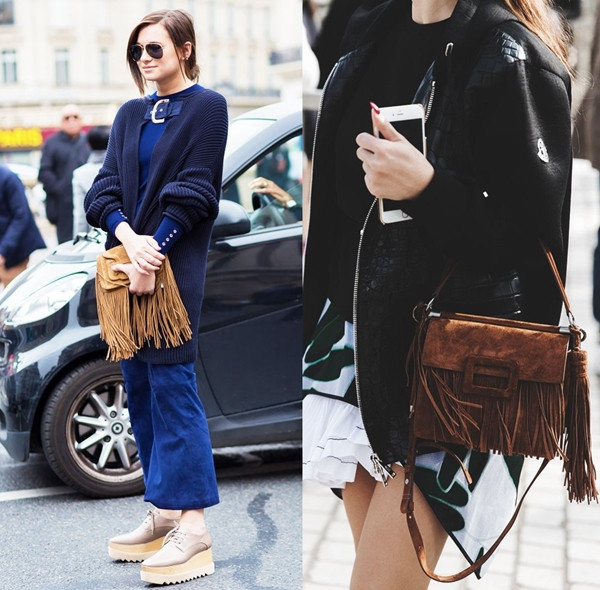 Xu hướng thời trang da lộn trở lại trong những ngày chớm Thu ảnh 13