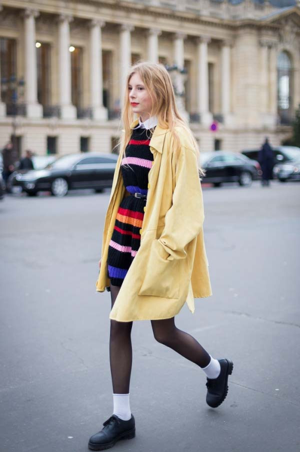 Trẻ trung và nổi bật với họa tiết sọc cầu vồng thời thượng ảnh 11