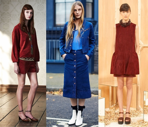 Xu hướng thời trang da lộn trở lại trong những ngày chớm Thu ảnh 4