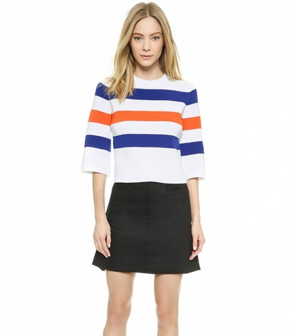 Trẻ trung và nổi bật với họa tiết sọc cầu vồng thời thượng ảnh 12