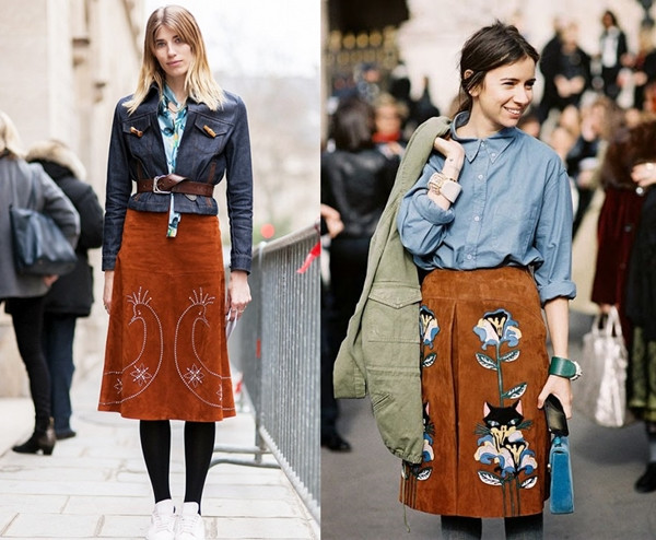 Xu hướng thời trang da lộn trở lại trong những ngày chớm Thu ảnh 9